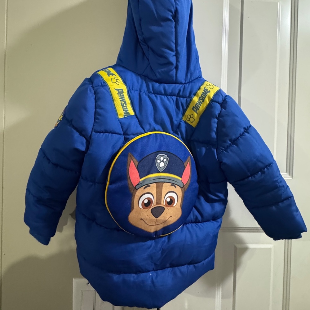 Paw patrol Chase puffer jacket
